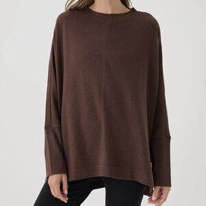 Pact airplane poncho mahogany heather XS/S